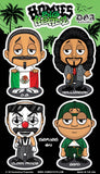 HOMIES-  BIG HEADZ STICKERS