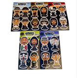 HOMIES-  BIG HEADZ STICKERS